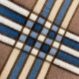 Плед Dandy, размер 120x150, цвет сине-бежевый, флис 160 гр/м, полиэстер 100% - Belezza фото 2