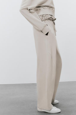 CONTRAST BALLOON TROUSERS - Zara фото 4