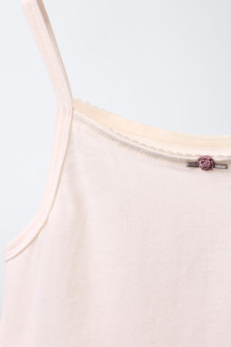 6-14 YEARS/ TWO-PACK OF FLORAL VEST TOPS - Zara фото 4