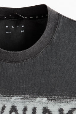 Camiseta de deporte boxy con DryMove - H&m фото 7