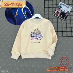 Кофта для девочки с рисунком