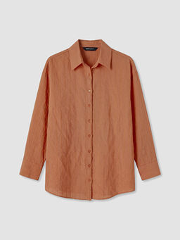 ?izgili Oversize Kad?n G?mlek Tunik