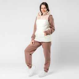 RODOS Жилет женский демисезон М-235 Ваниль/Бежевый