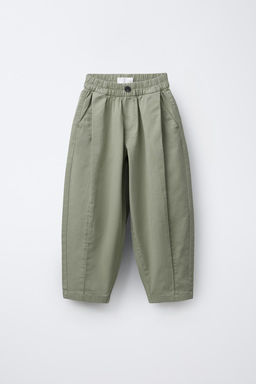 BALLOON TROUSERS WITH PLEATS - Zara фото 5