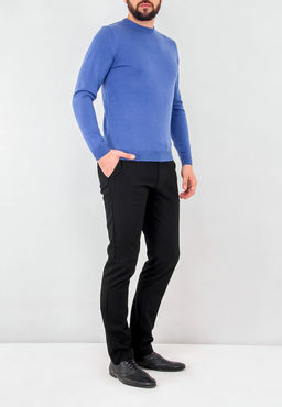 Джемпер мужской GREG G121-135299 (голубой меланж)  фото 4