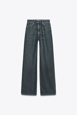 JEANS Z1975 STRAIGHT FIT HIGH-WAIST - Zara фото 9