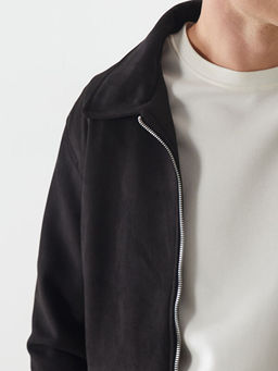 Standart Kal?p G?mlek Yaka Erkek Mont