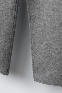 PANTAL?N PUNTO WIDE LEG / Gris medio - Zara фото 4