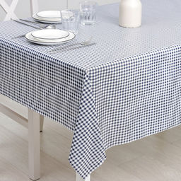 Клеёнка на стол Доляна «Клетка», на нетканой основе, ширина 137 см, рулон 20 м, цвет МИКС