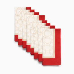 Набор новогодний Christmas wreath, скатерть 150×220 см ±3 см с ВГМО, салфетка 40×40 см-12 шт., 100% хлопок