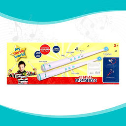 Электронные барабанные палочки Рокстар, звуковые, световые эффекты - Simaland фото 10