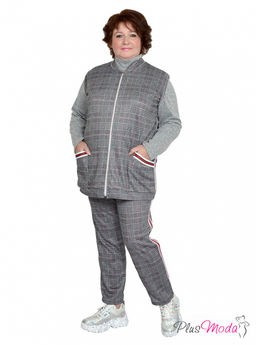 Жилет Модель №746 размеры 44-84 - Plusmoda фото 10