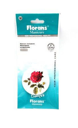 FLORANS /F-1726/ Подушечка для пудры (1 шт) COSMETIC №7 . 10