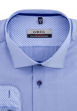 Сорочка мужская длинный рукав GREG 221/139/974/Z/1p_GB