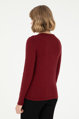 Kad_n Bordo Basic Triko H_rka