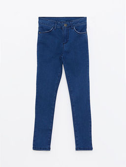 Basic K?z ?ocuk Jean Pantolon