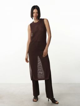 Conso/KDL 230786 - brown Платье женское