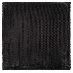 Плед/покрывало в коляску 80х80см "Причал", велсофт "Royal plush" гладкокрашенный, тиснение зигзаг, полиэстер 100%, плотность 290г/м2, упаковка: пакет ПП 22х30см, "Домашняя мода" (Россия)