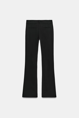 PANTAL?N FLARE TRABILLAS / Negro - Zara фото 7