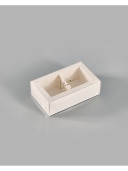 Цена за 5 шт. Коробка для 2 конфет с ячейками With love, 10×6×3 см