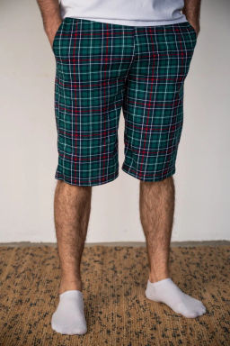 Домашние мужские шорты БР 105 Зеленый - T.C.T фото 7