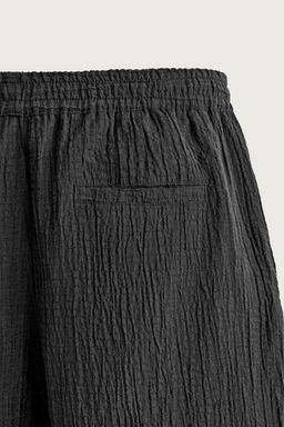 BERMUDA RELAXED FIT RELIEVE / Negro - Zara фото 8