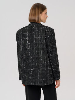 Пиджак женский 12421-34022 black - Eleganzza фото 6