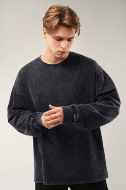 Мужской лонгслив оверсайз Happyfox