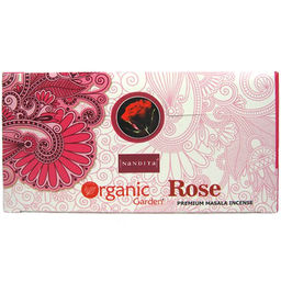 Прямоуг. благовония Organic Rose РОЗА 15 гр. блок 12 шт.