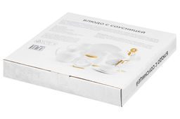 Блюдо 27,5*24,5*3 см Айсберг с соусницей - Elan gallery фото 6