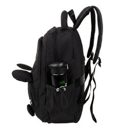 Молодежный рюкзак MERLIN N6181 черный  фото 2