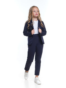 Комплект для девочки школьный UD 7691/7692 т.синий - Mini maxi фото 5