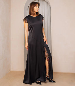 Платье #ОКТ025023, чёрный - Dommod фото 2