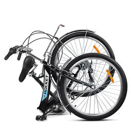 Велосипед 24" Rocket City Fold S 24, цвет черный, размер 16"