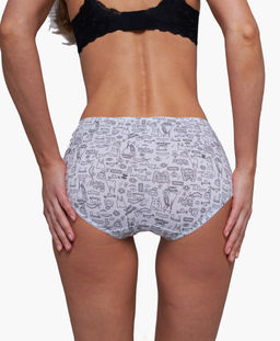 Трусы женские шорты Cherry Girl 6803-78 хлопок, эластан размеры L, XL, 2XL, 3XL  фото 10