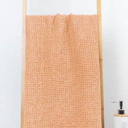 Полотенце 23С68-ШР/у. 75*130 "Зефир" цв. 989 рис. 415 светло-оранжевый