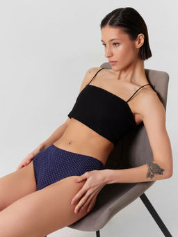 Цена за 2 штуки! Трусы макси женские синие в наборе, 3 шт - Mark formelle фото 7