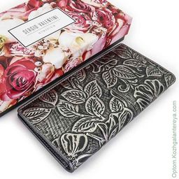 Большой женский кожаный кошелек Sergio Valentini СВ 8064-544  фото 3