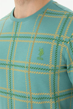 Мужской мятный свитшот Неожиданная скидка в корзине - U.s. polo assn фото 7