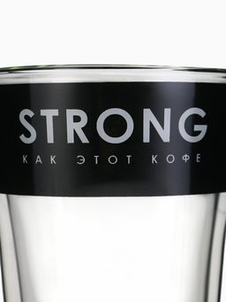 Стакан с двойным дном Strong, 450 мл - Дорого внимание фото 4