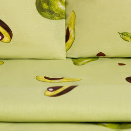 Постельное бельё Этель 1.5сп Авокадо 143х215см,150х214см,50х70см-2 шт, бязь, 125 г/м2  фото 2