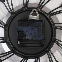 Часы настенные интерьерные «Лепестки с кристаллами», серия: Ажур, бесшумные, плавный ход, 38×38 см, d=13 см, от батарейки 1хАА