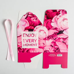 Коробка складная Enjoy every moment, 12 12 12 см - Дарите счастье фото 4