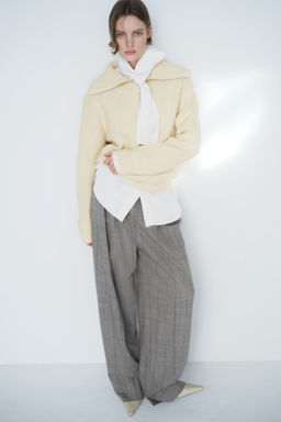Jersey en punto de canal? con media cremallera - H&m фото 3