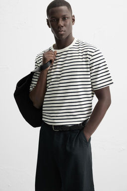 BASIC MEDIUM WEIGHT T-SHIRT - Zara фото 46