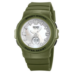 Часы наручные Skmei мужские электронные спортивные 2125army-green