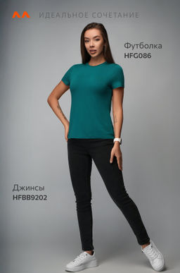 Женская футболка из вискозы Happyfox