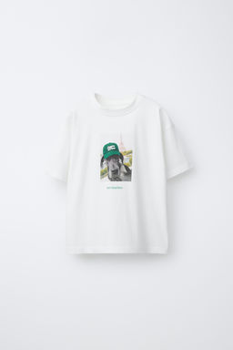 DOG PRINT T-SHIRT - Zara фото 7