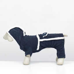 Комбинезон Малыш, размер XS (ДС 20 см, ОГ 30 см, ОШ 20 см), синий - Simaland фото 4