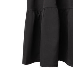 Платье женское миди MIST plus-size, чёрное, размер 52, однотонное